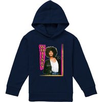 Whitney Houston Whitney Youth Kids Pull-Over Hoodie, Navy | Size: 7-8 Years