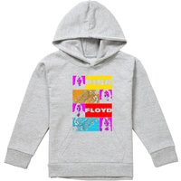 Lava Tiles Pull Over Hoodie Athletic Heather Grey