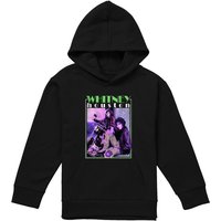 Whitney Houston Motorcycle Queen Youth Kids Pull-Over Hoodie, Black | Size: 12-13 Years