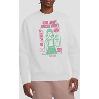 Season 3 Red Light Green Light Sweatshirt White