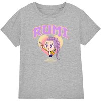 Kpop Demon Hunters Huntrix Rumi Collegic Tee Athletic Heather