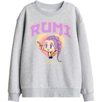 Kpop Demon Hunters Huntrix Rumi Collegic Sweat Athletic Heather