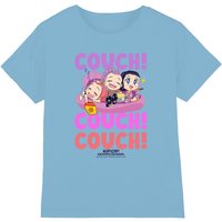 Kpop Demon Hunters Huntrix Couch Couch Couch T Shirt Light Blue