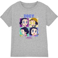 Kpop Demon Hunters Huntrix Zoey Chibi Boxes Tee Athletic Heather