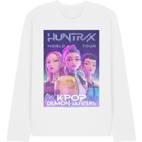 Kpop Demon Hunters Huntrix Huntrx World Tour Billboard Long Tee