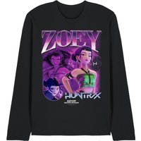 Kpop Demon Hunters Huntrix Huntrx Zoey Bootleg Long Sleeve Tee
