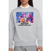 Kpop Demon Hunters Heroic Huntrix Huntrx Sweatshirt Athletic Heather