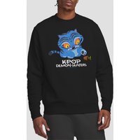 Kpop Demon Hunters Cute Derpy Tiger Cartoon Sweatshirt