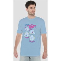 Tootsie Roll Three T Shirt Light Blue