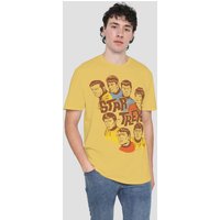 Retro Illustrated Crew T Shirt Banana