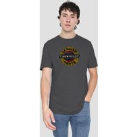 Chevrolet Genuine Chevy Parts Distressed Sign T Shirt Charcoal