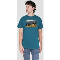 Wildlife Autumn Gold Elk T Shirt Slate