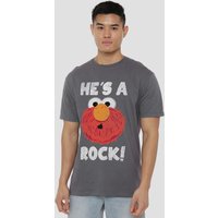 HeS Rock T Shirt Charcoal