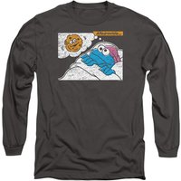 Meanwhile Long Sleeve T Shirt Charcoal