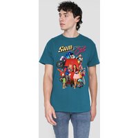 Sam & Cat Show Poster T Shirt Slate