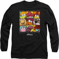 Fraggle Rock Squared Long Sleeve T Shirt