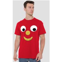 Gumby Blockhead J T-Shirt, Red | Size: XL