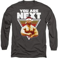 Metro-Goldwyn-Mayer Studios Bloodsport You Are Next Long Sleeve T-Shirt, Charcoal in Grey | Size: 2XL