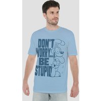 DonT Worry T Shirt Light Blue