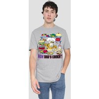 Now Dads Cooking T Shirt Athletic Heather
