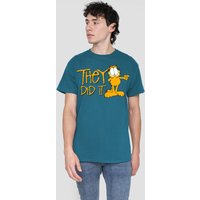 They Did It T Shirt Slate
