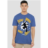Asterix & Obelix Asterix Fight Silhouette T Shirt Heather Royal