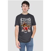 Asterix & Obelix César Rome T Shirt Dark Heather