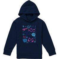 Marvel Spidey & His Amazing Friends Doodle Youth Kids Pull-Over Hoodie, Navy | Size: 9-11 Years