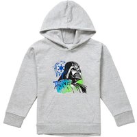 Disney Star Wars Darth Vader Empire Graffiti Youth Kids Pull-Over Hoodie, Athletic Heather in Grey | Size: 12-13 Years