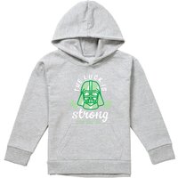 Star Wars St PatrickS Day Vader Strong Luck Pull Over Hoodie Athletic Heather