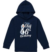 Frozen Chillin Like Olaf 6Th Birthday Pull Over Hoodie