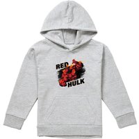 Hulk Fire Pull Over Hoodie Athletic Heather Grey