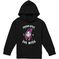 Disney Snow White Poison Apple, Evil Witch Est. 1938 Youth Kids Pull-Over Hoodie, Black | Size: 5-6 Years