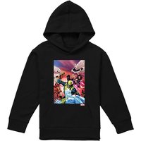 Marvel X-Men Team Defend Youth Kids Pull-Over Hoodie, Black | Size: 9-11 Years