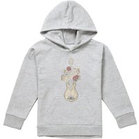 Disney Coco Recuerdame Ernesto'S Famous Guitar Youth Kids Pull-Over Hoodie, Athletic Heather in Grey | Size: 12-13 Years