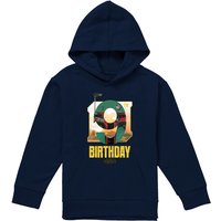 Disney Star Wars Boba Fett 9Th Birthday Space Youth Kids Pull-Over Hoodie, Navy | Size: 12-13 Years