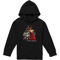 Disney Encanto Dolores Is In The Group Chat Youth Kids Pull-Over Hoodie, Black | Size: 9-11 Years