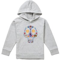 Coco Day Dead Skull Miguel Ernesto Hector Pull Over Hoodie Athletic Heather