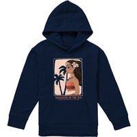 Disney Daughter Of The Sea Youth Kids Pull-Over Hoodie, Navy | Size: 5-6 Years