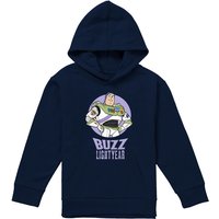 Disney Toy Story Buzz Youth Kids Pull-Over Hoodie, Navy | Size: 12-13 Years