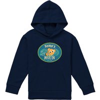 Disney Finding Nemo Nemo'S Dive In Youth Kids Pull-Over Hoodie, Navy | Size: 9-11 Years