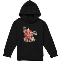 Marvel Guardians Of The Galaxy Seasons Grootings Youth Kids Pull-Over Hoodie, Black | Size: 12-13 Years