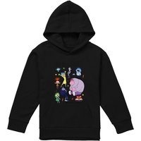 Disney Inside Out 2 In A Mood Youth Kids Pull-Over Hoodie, Black | Size: 12-13 Years