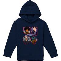 Disney Star Wars: Skeleton Crew Kids Badges Youth Kids Pull-Over Hoodie, Navy | Size: 5-6 Years