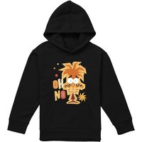 Disney Inside Out 2 Anxiety Youth Kids Pull-Over Hoodie, Black | Size: 7-8 Years
