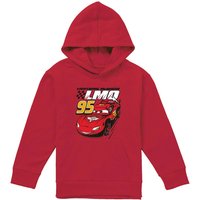 Disney Lightning Mcqueen Speed Youth Kids Pull-Over Hoodie, Red | Size: 12-13 Years