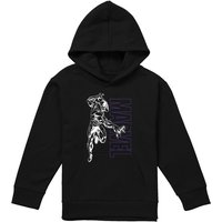 Panther Outline Pull Over Hoodie