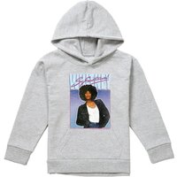 Whitney Houston So Emotional Youth Kids Pull-Over Hoodie, Athletic Heather in Grey | Size: 9-11 Years