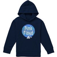 Pink Floyd Circle Of Prisms Youth Kids Pull-Over Hoodie, Navy | Size: 12-13 Years