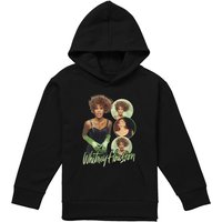 Whitney Houston Black Leather & Green Gloves Youth Kids Pull-Over Hoodie, Black | Size: 9-11 Years